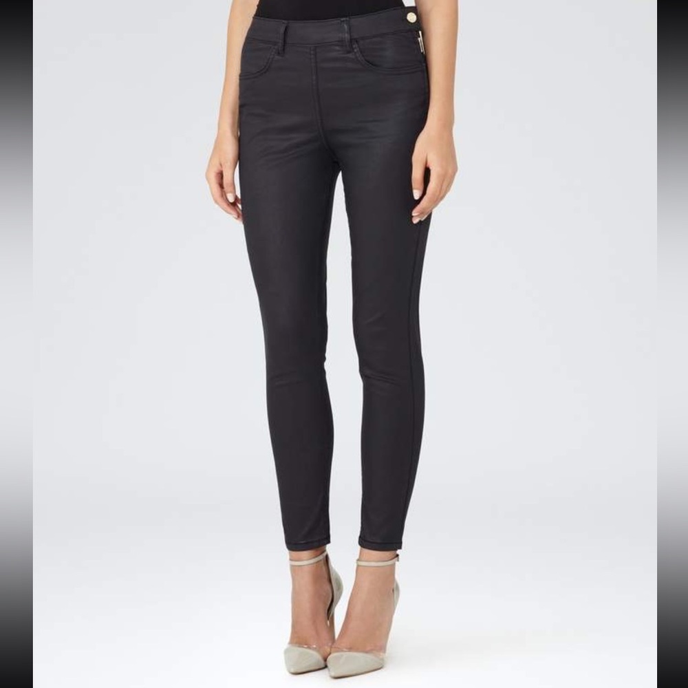 Reiss HEDY Coated Jeans